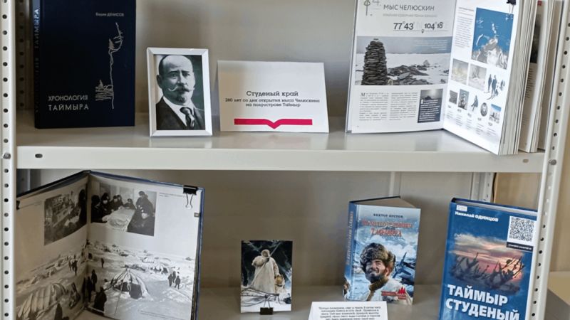Книжно-иллюстративная выставка «Студёный край»