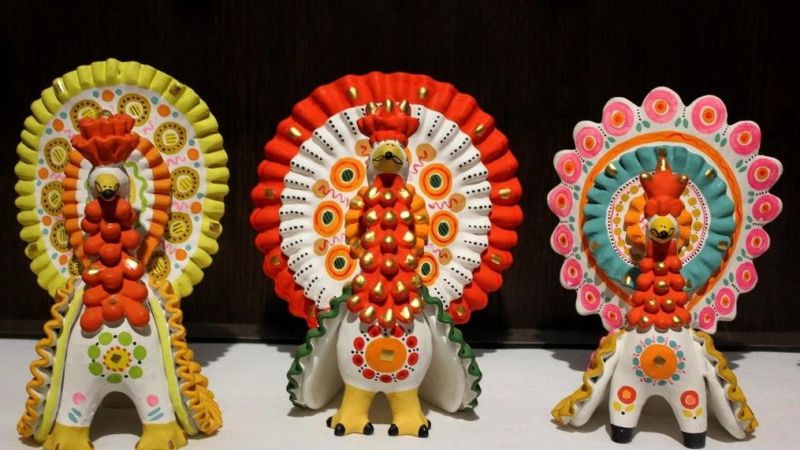 Мастер-класс «Дымковский петушок»